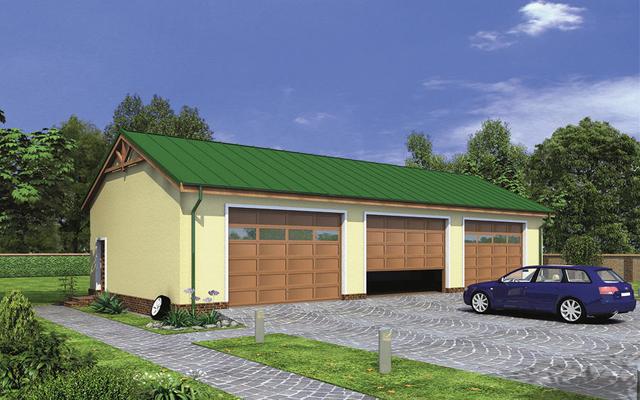 Budynek garażowo-magazynowy GMC08