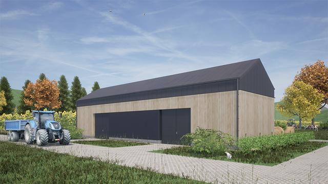 Budynek gospodarczy GMC150b