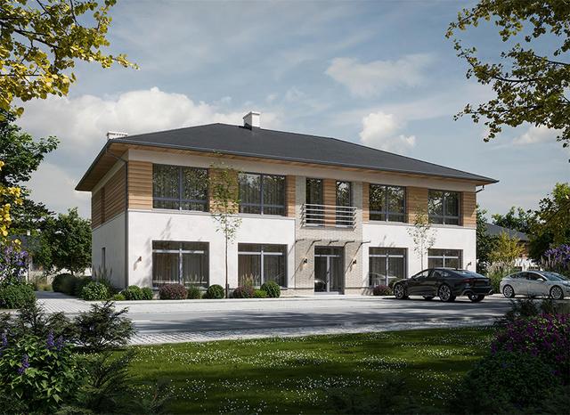 Budynek usługowy z częścią mieszkalną U35