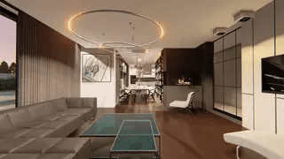 Projekt domu Zx88 wizualizacja wnętrza