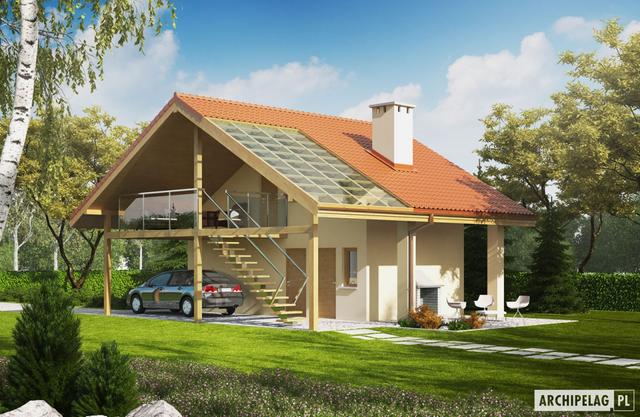 Budynek gospodarczy G35 (z wiatą)