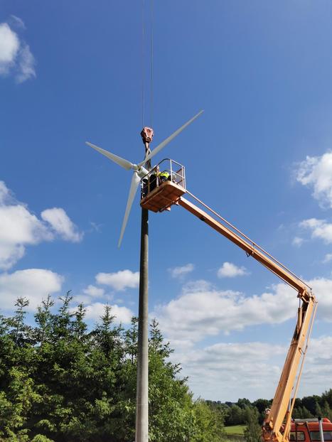 Projekt gotowy przydomowej turbiny wiatrowej