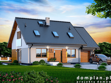 Wizualizacja domu jednorodzinnego Kendra XS Bis