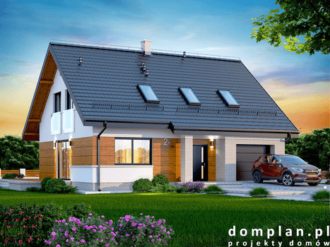 Wizualizacja domu jednorodzinnego Marsala