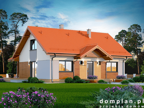 Wizualizacja domu jednorodzinnego Saratoga