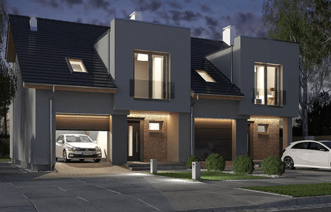 Wizualizacja projektu domu Andrea Bliźniak A